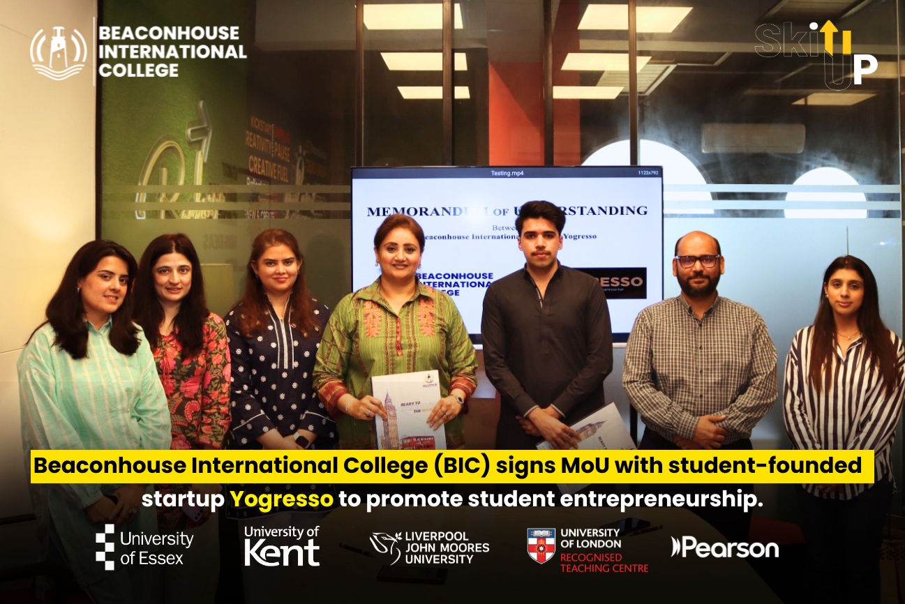 BIC signs MoU with student led startup Yogresso