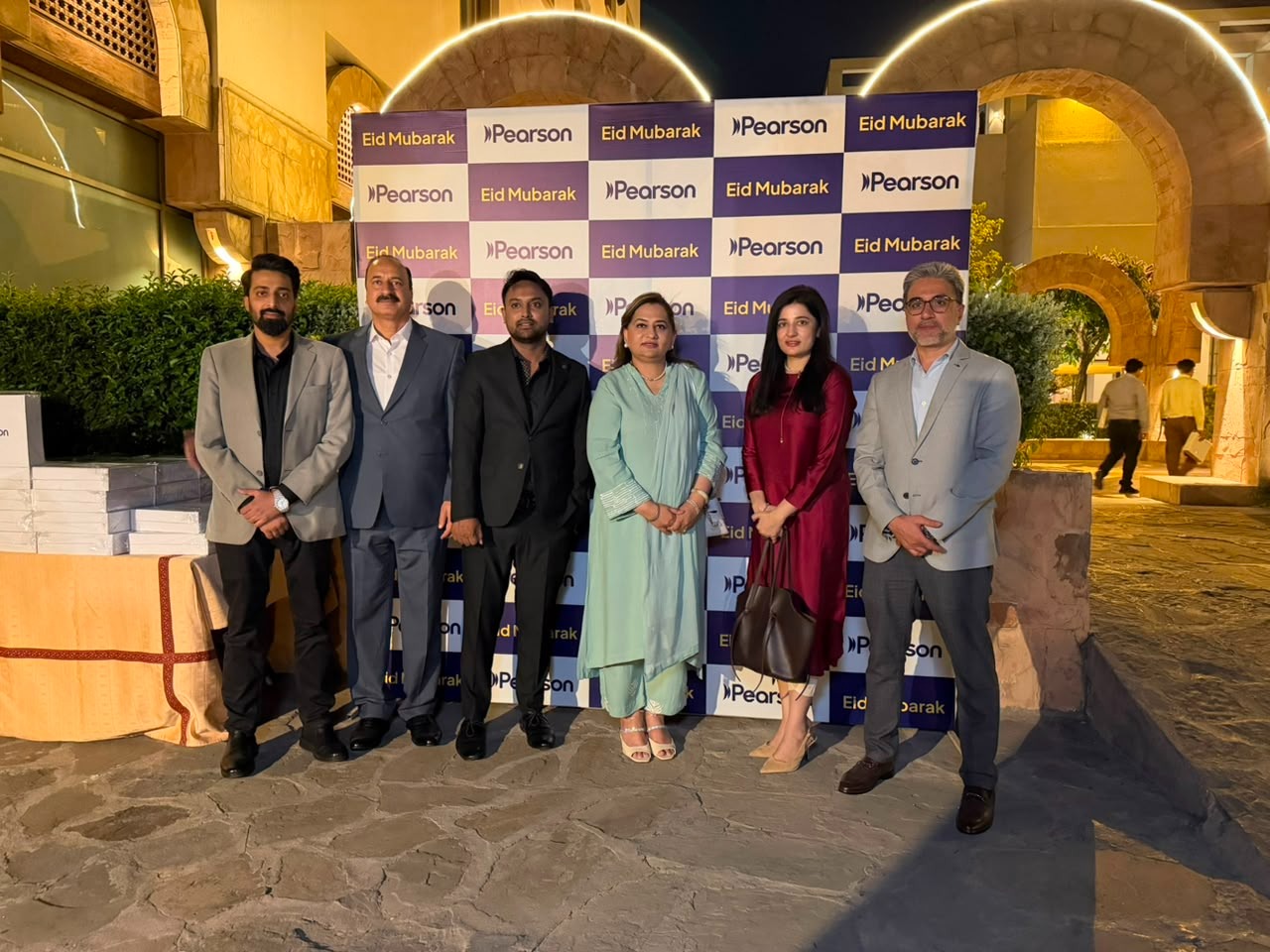 Celebrating partnerships at the Pearson Eid Dinner.