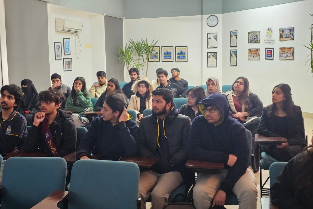 BIC Olympiad Outreach Team Engages Students at Bahria Enclave & Newlands Campuses