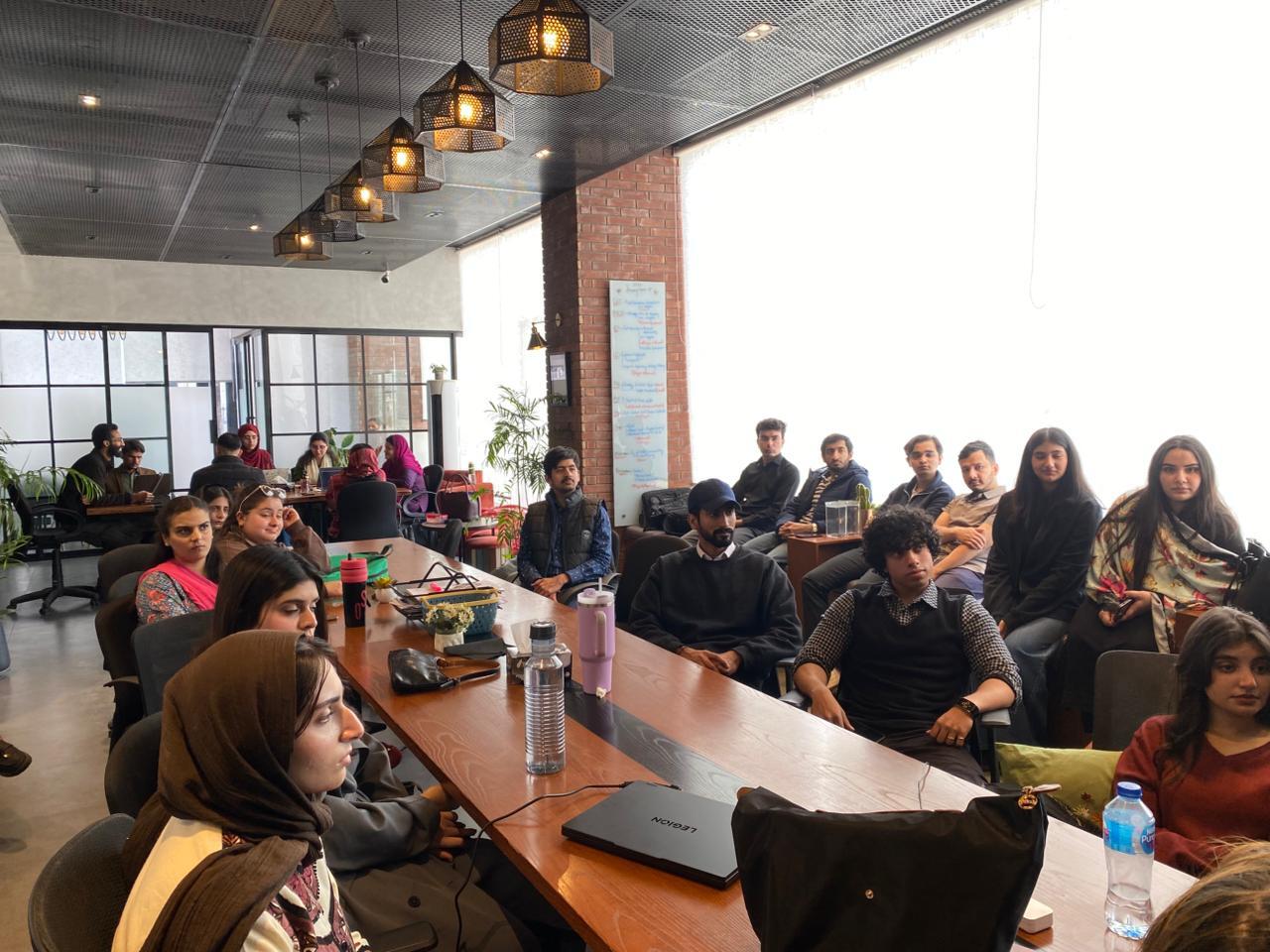 BIC Students Visit TCM for Exclusive Media & Marketing 