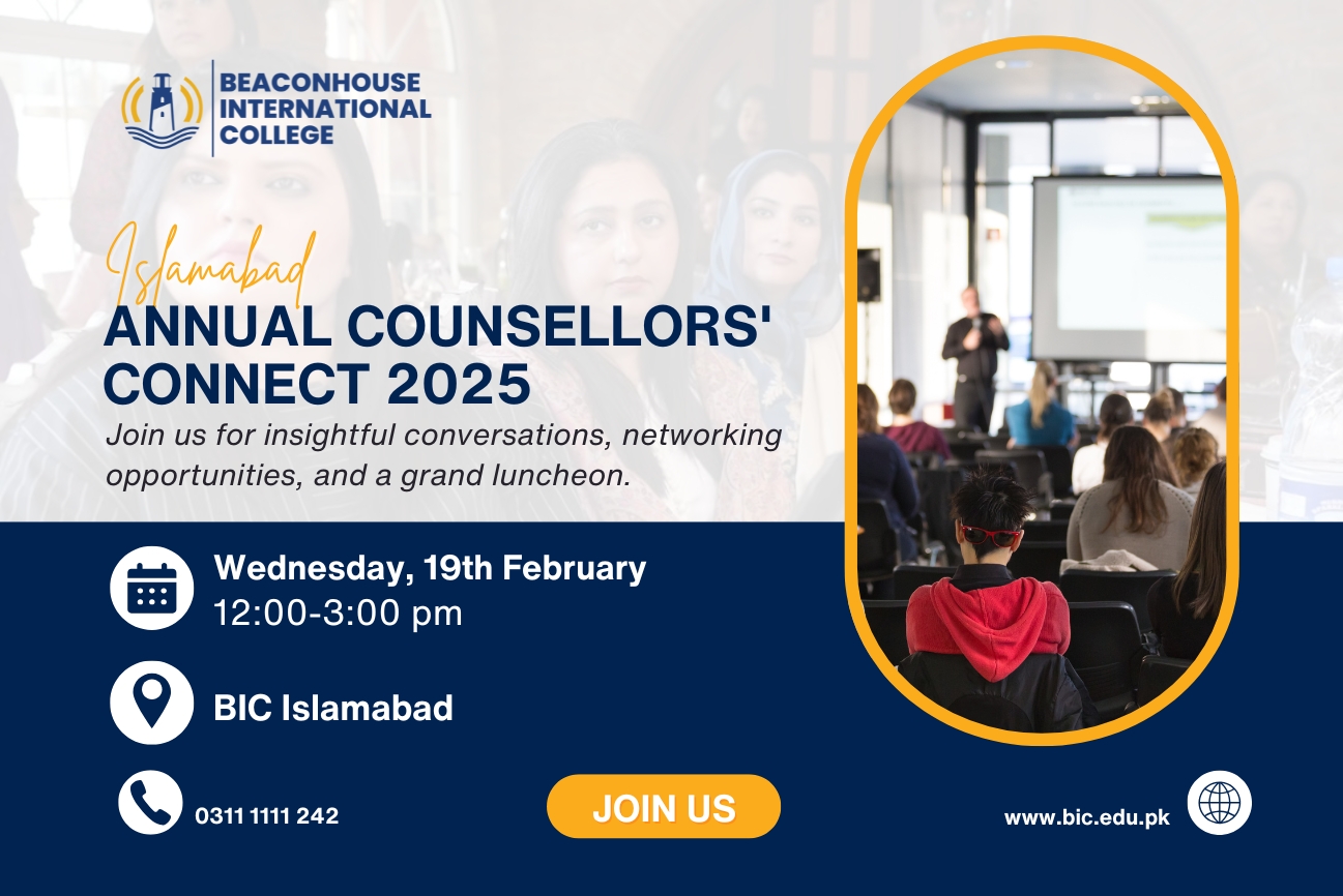 Register now for the BIC Counsellors' Meet 2025  Islamabad!