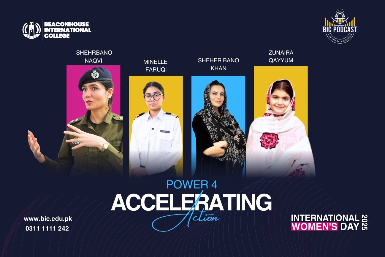 Power 4 Accelerating Action.  A Podcast Celebrating Women Driving Change